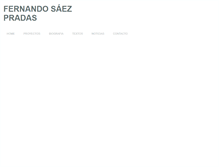 Tablet Screenshot of fernandosaezpradas.com